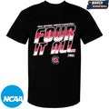 South Carolina Gamecocks Four It All NCAA Women’s Basketball March Madness 2026 T-shirts