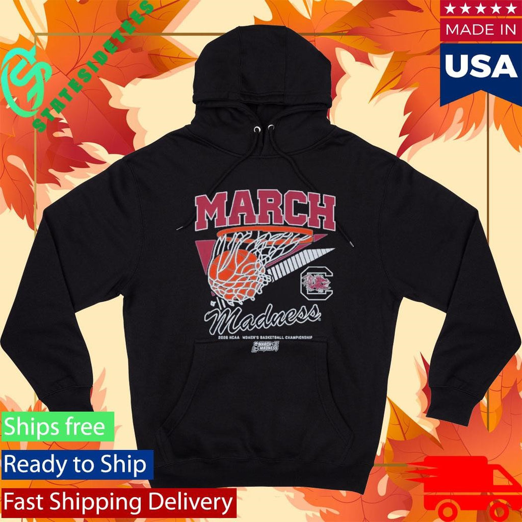 South Carolina Gamecocks WBB 2026 March Madness Retro Swish Shirt