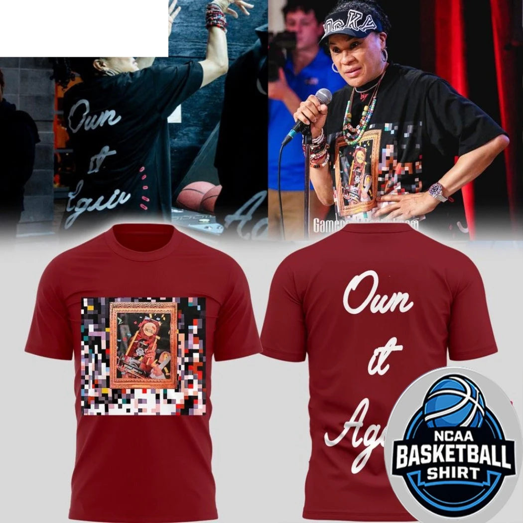 South Carolina Gamecocks Women’s Basketball NCAA 2026 Own it Again Red Shirts