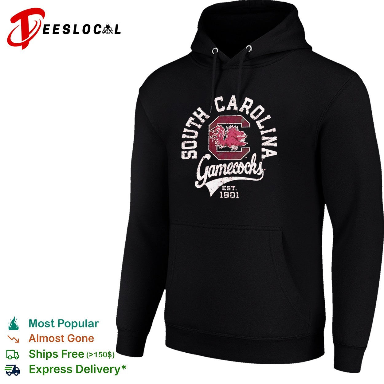 South Carolina Gamecocks est 1801 NCAA shirt