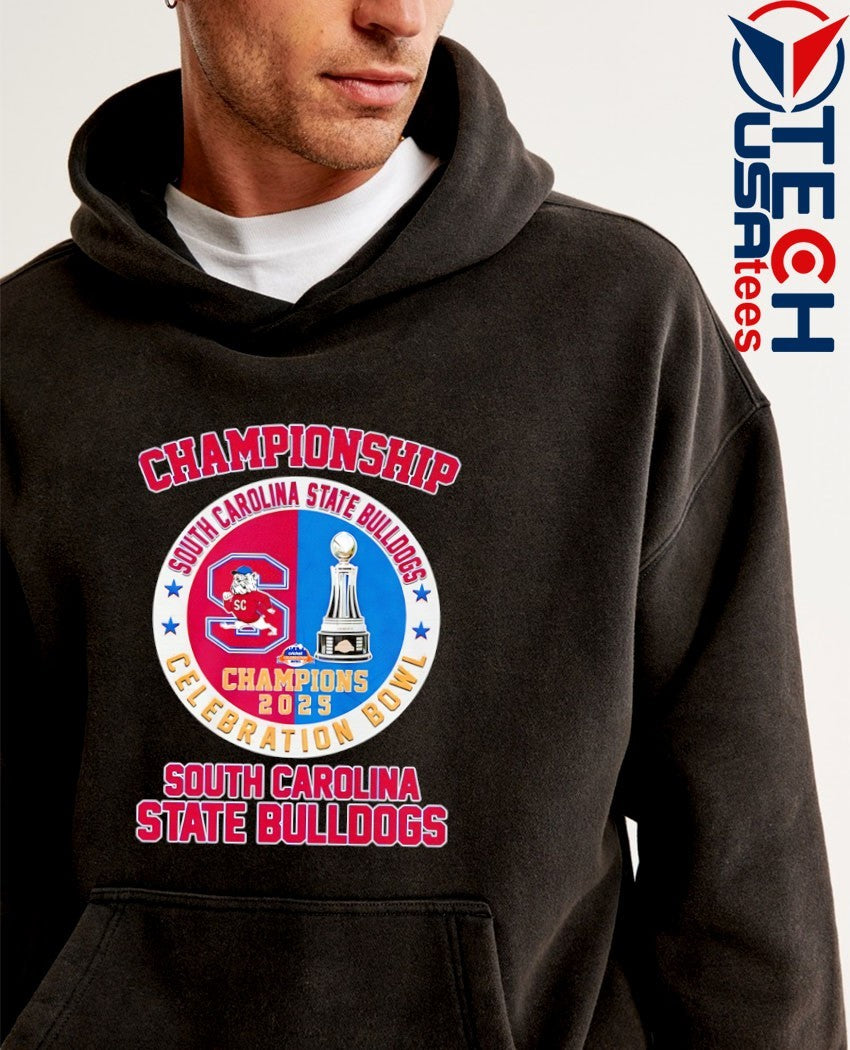 South Carolina State Bulldogs Celebration Bowl Champions 2025 logo shirt