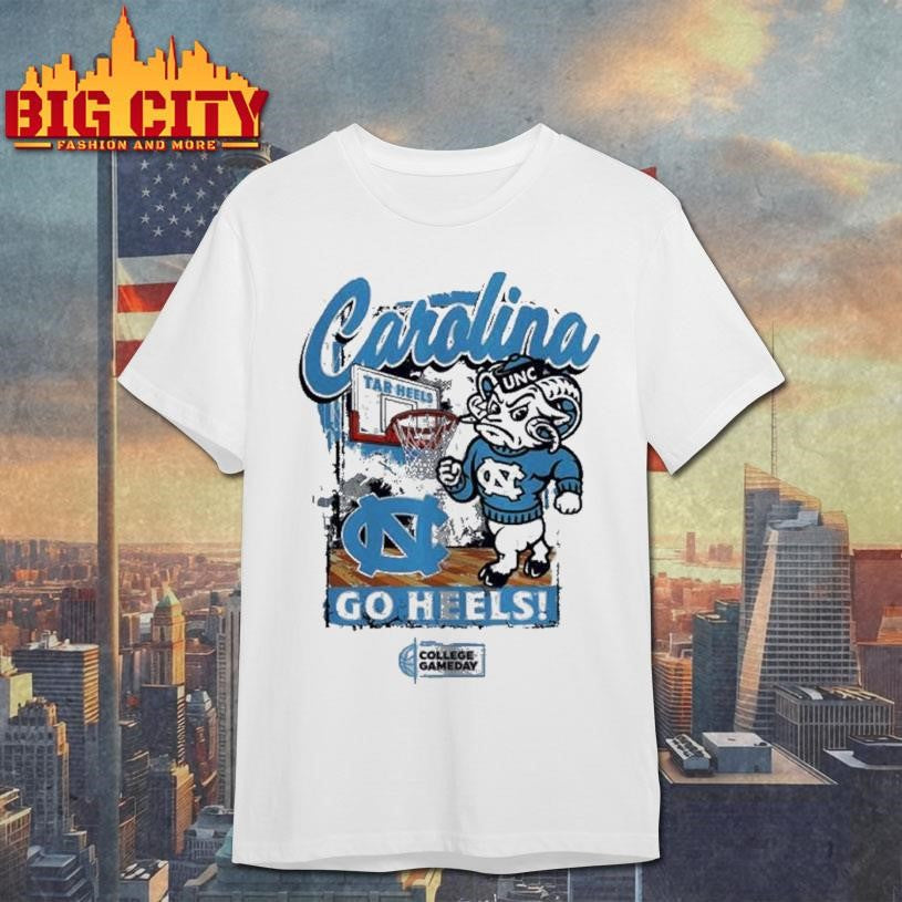 Official South Carolina Tar Heels College Gameday go Heels mascot Shirt
