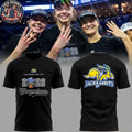South Dakota State Jackrabbits Summit League Champions Logo Two Sided Shirt