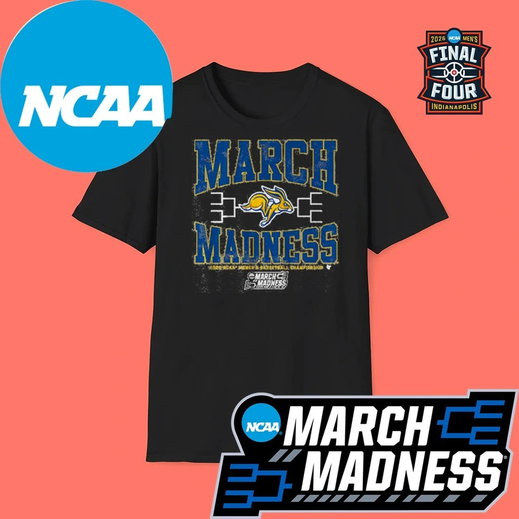 South Dakota State Jackrabbits WBB 2026 NCAA Women’s Basketball Championship March Madness Logo Shirt