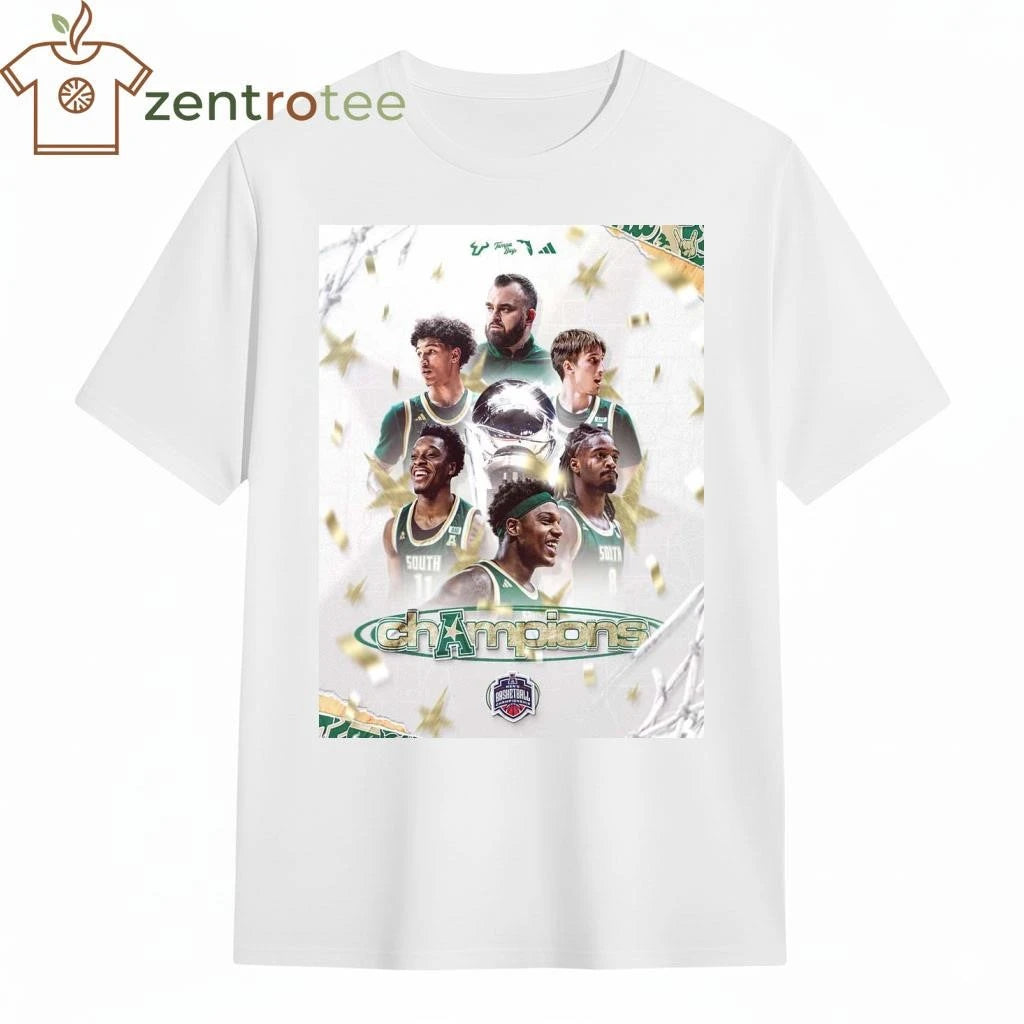 South Florida Bulls Men’s Basketball 2026 American Conference Tournament Champions tee