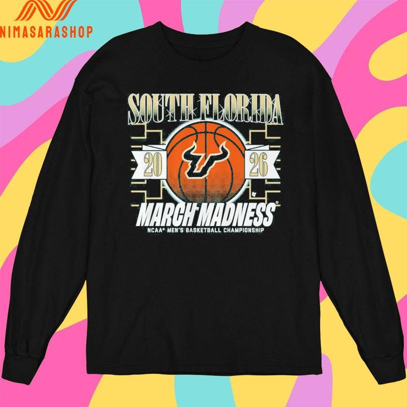 South Florida USF Bulls Mbb 2026 March Madness Ncaa Men’s Basketball Championship Shirts
