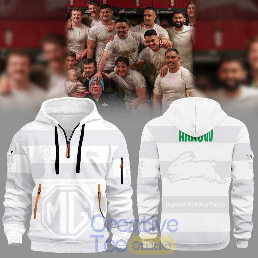 South Sydney Rabbitohs Arrow White 2026 Hoodie