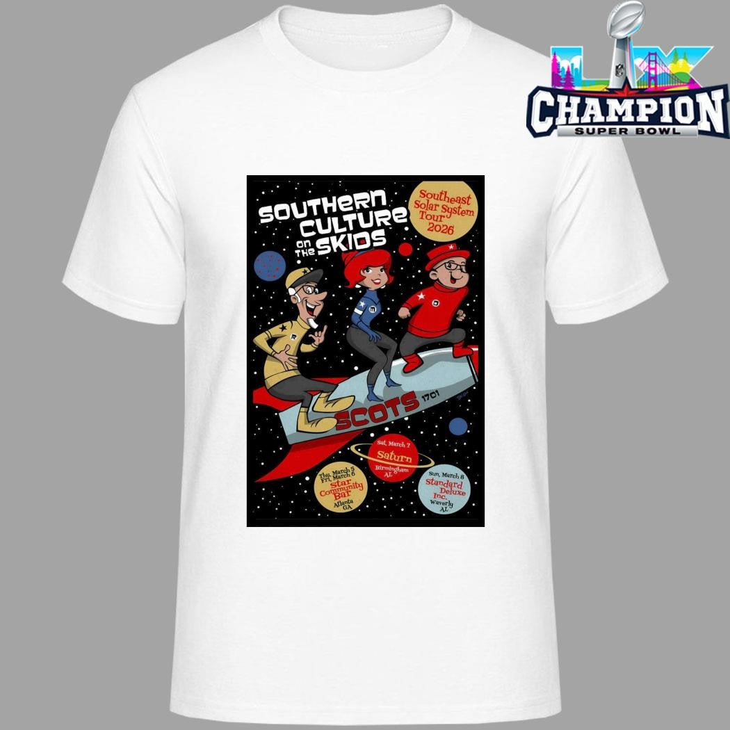 Southern Culture On The Skids Mar 7 2026 Saturn Birmingham Al Shirt