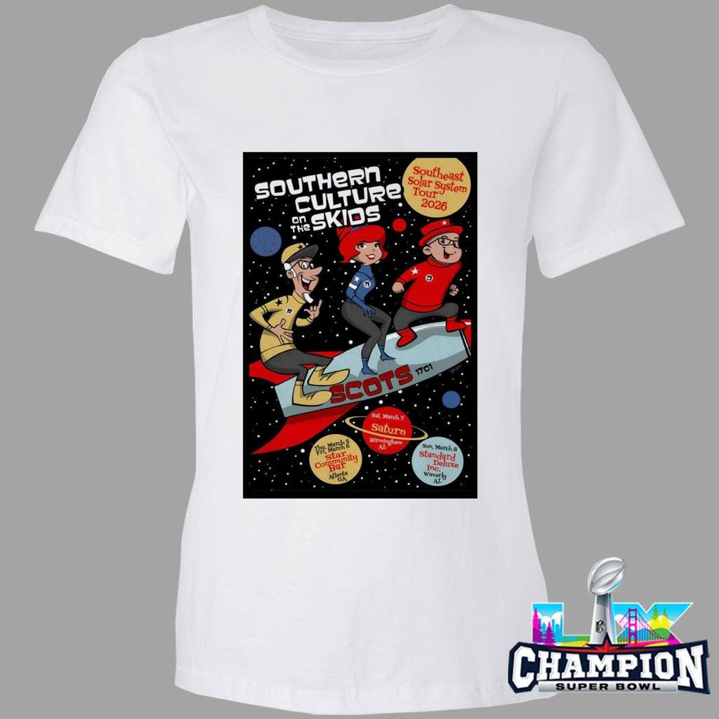 Southern Culture On The Skids Mar 7 2026 Saturn Birmingham Al Shirt