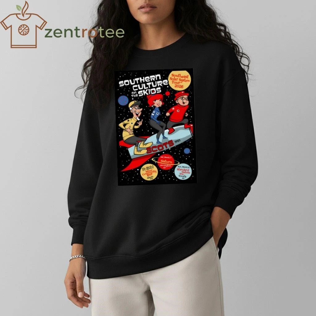Southern Culture On The Skids Southeast Solar System Tour Mar 2026 tee