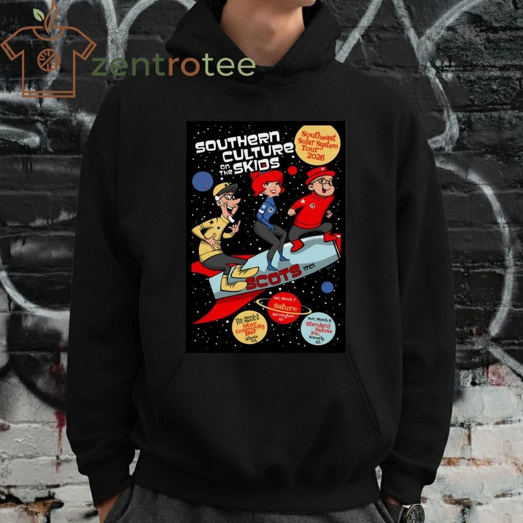 Southern Culture On The Skids Southeast Solar System Tour Mar 2026 tee
