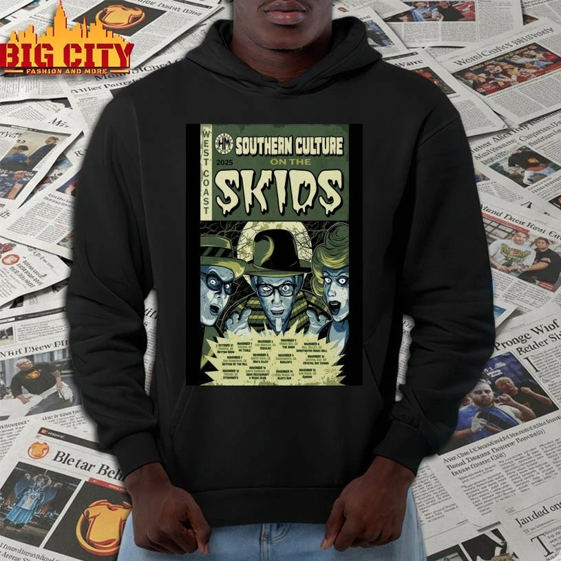 Southern Culture On The Skids West Coast 2025 Tour Poster shirt