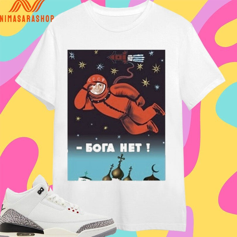 Soviet Visuals There Is No God Shirts