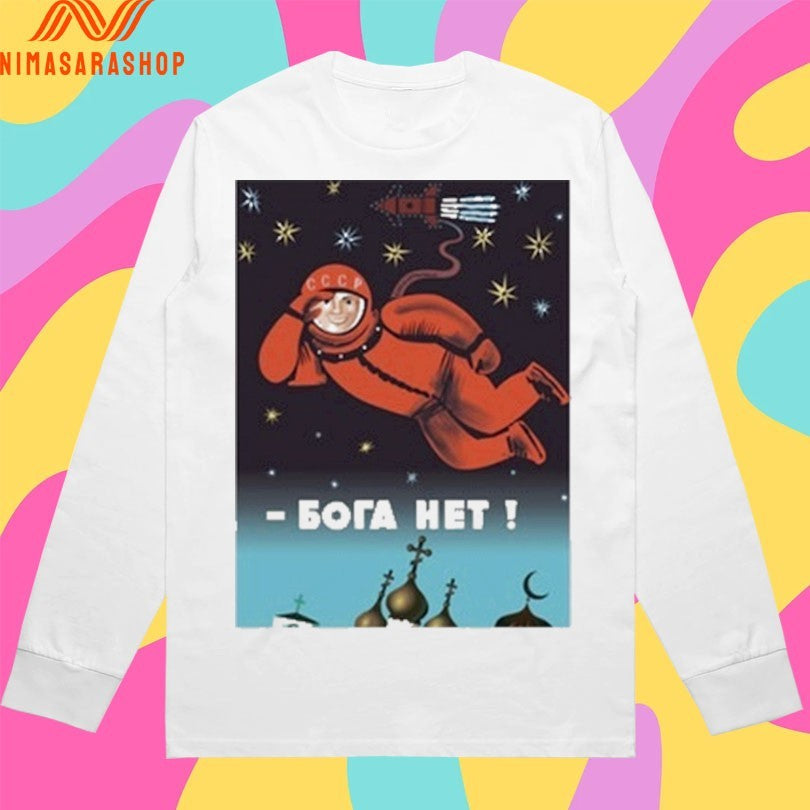 Soviet Visuals There Is No God Shirts