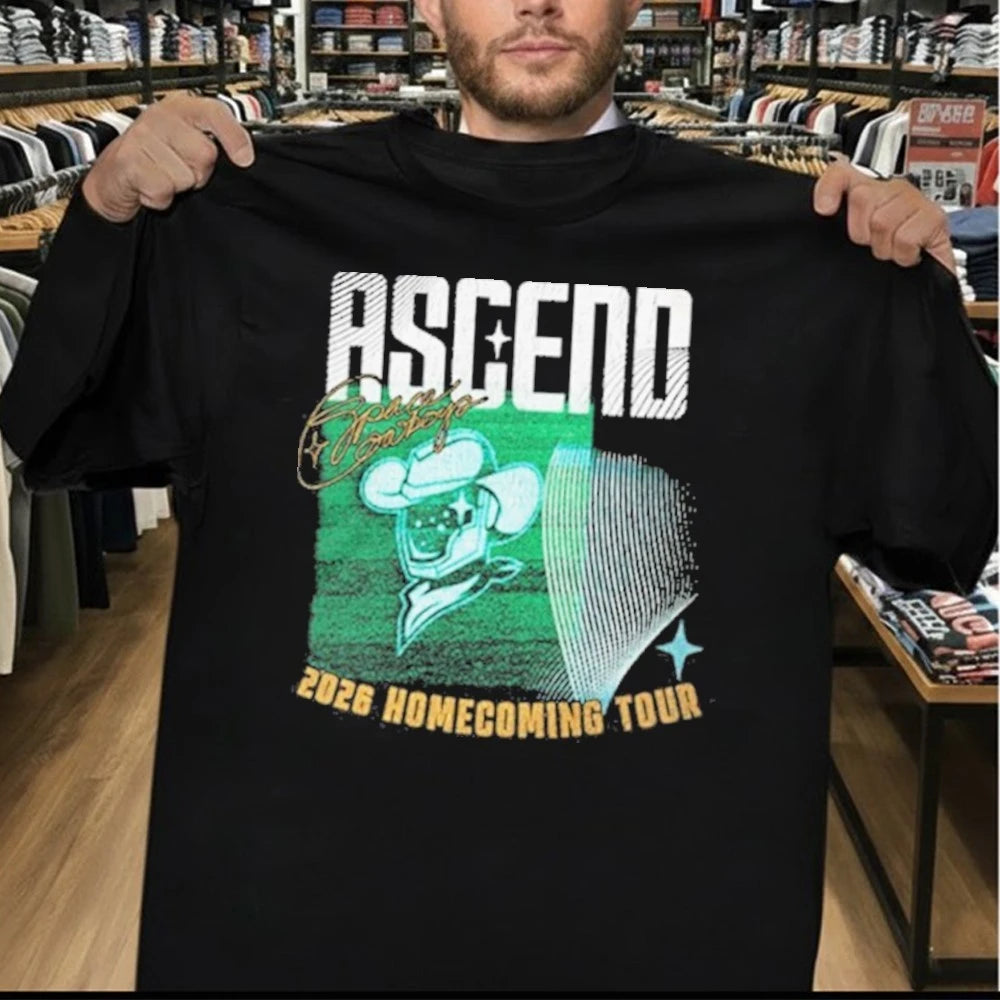 Space Cowboys Ascend 2026 Homecoming Tour Shirt