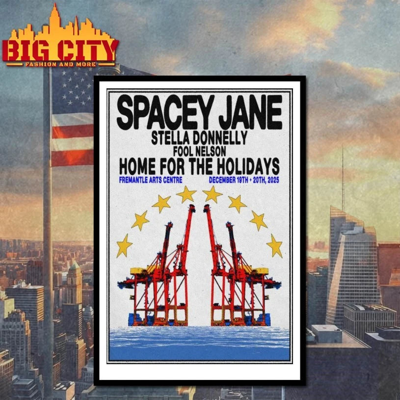 Spacey Jane Home For The Holidays Fremantle Arts Centre Dec 19-20 2025 Poster Shirt