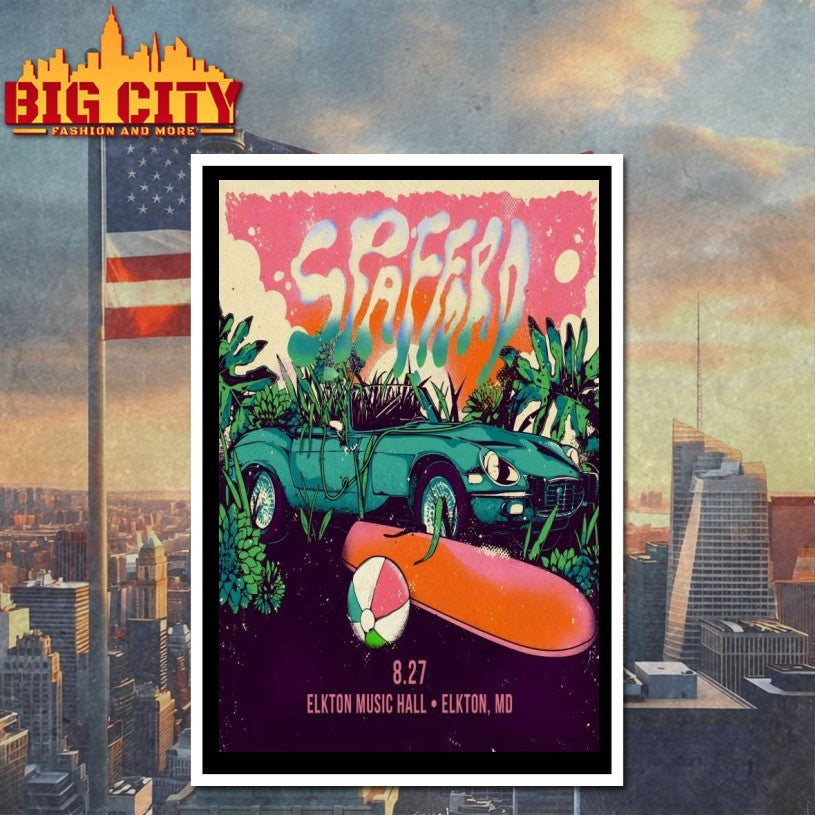 Spafford August 27 2025 Elkton Music Hall in Elkton MD Poster Shirt