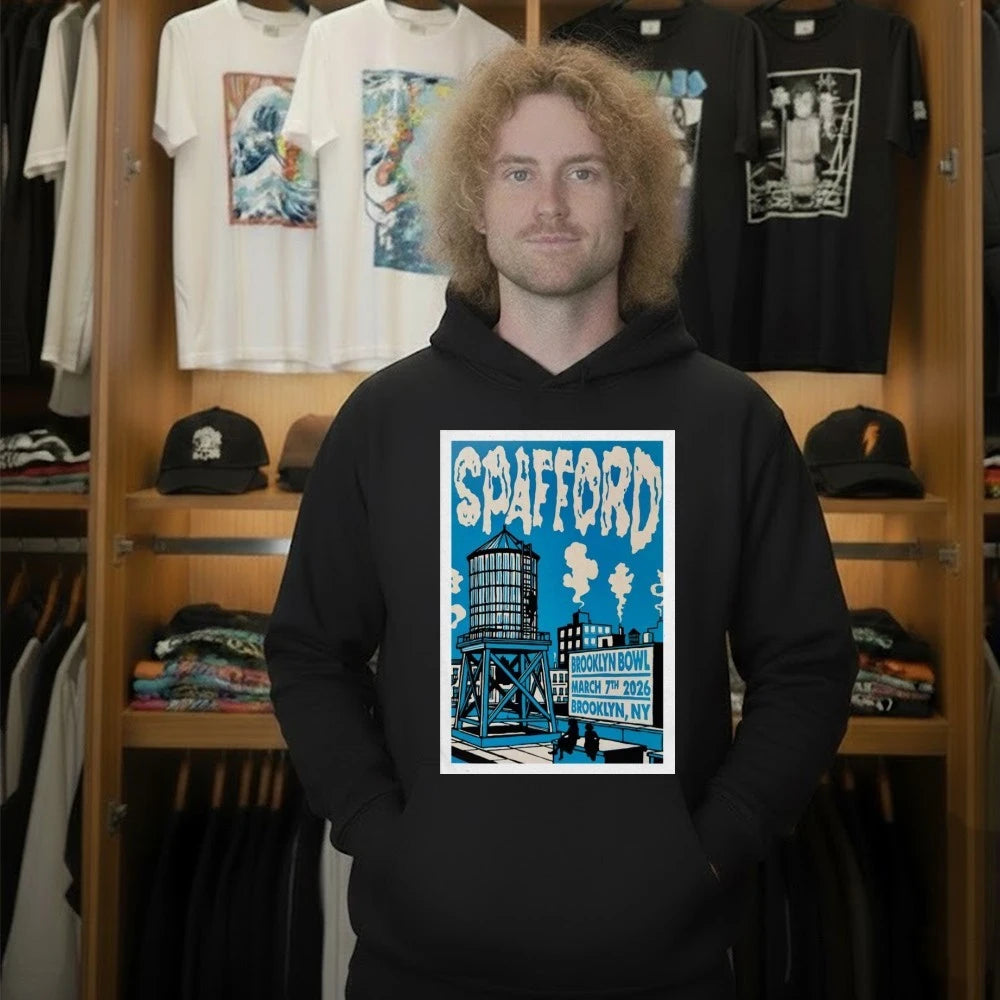 Spafford Brooklyn NY On Mar 7 2026 Tour Poster Shirt