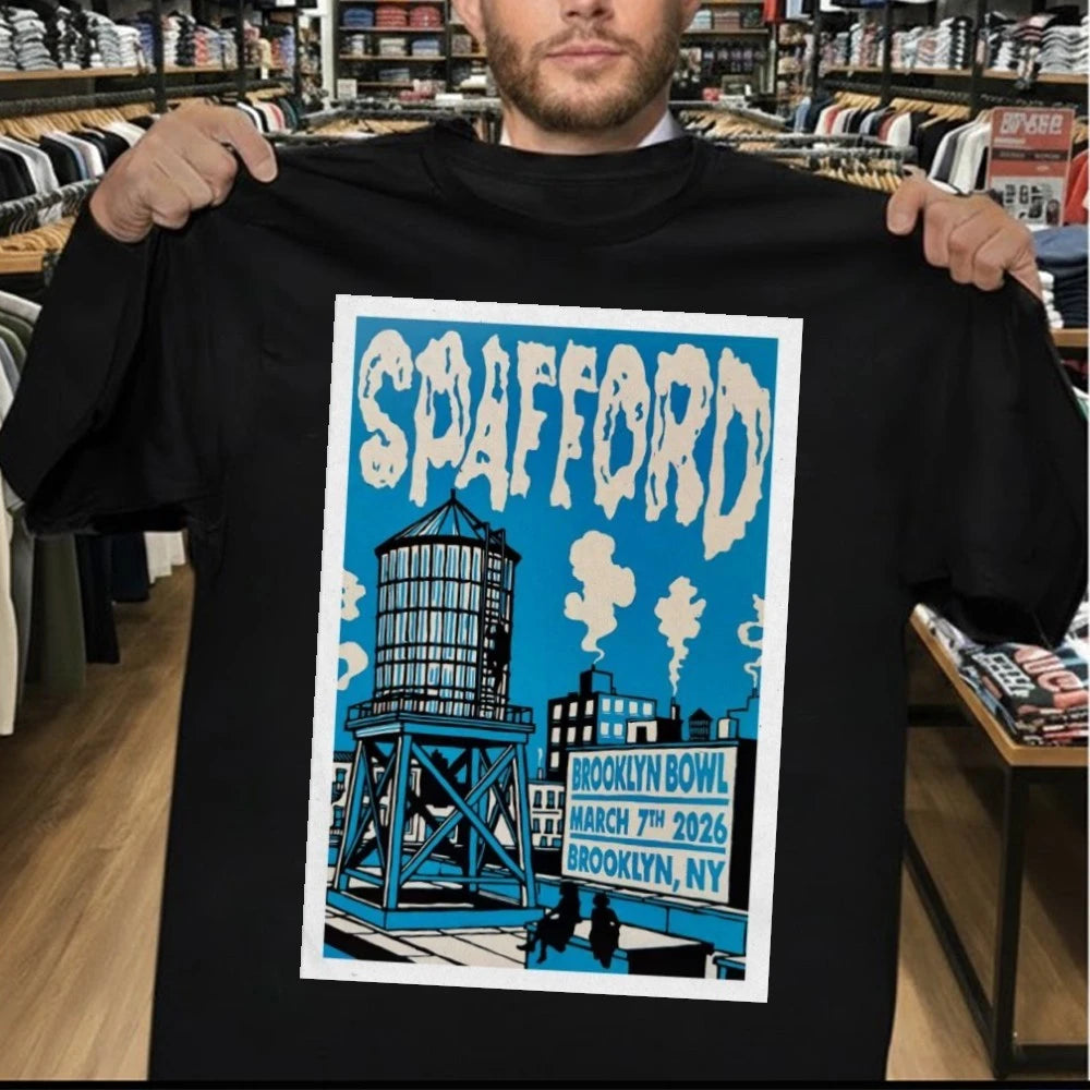Spafford Brooklyn NY On Mar 7 2026 Tour Poster Shirt