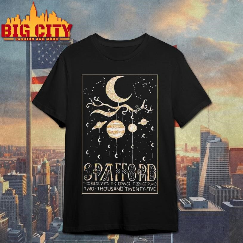 Spafford Colorado 2025 Tour On Nov 20-22 Shirt