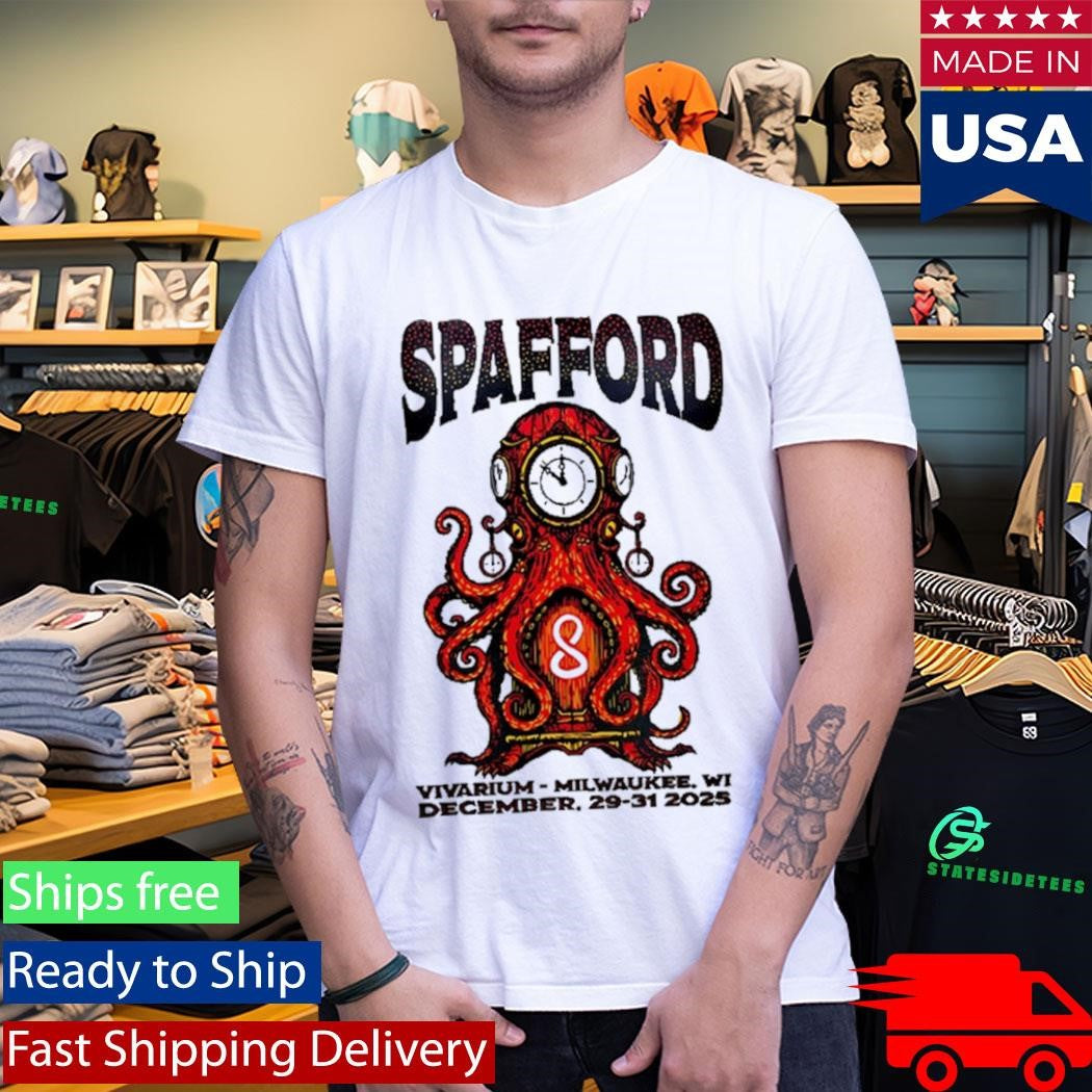 Spafford Dec 29-31 2025 In Milwaukee, WI Tour Shirt