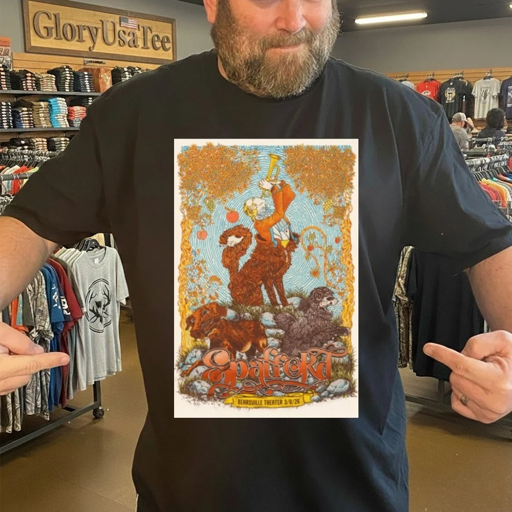 Spafford March 8 2026 Bearsville Theater Show Poster Shirt