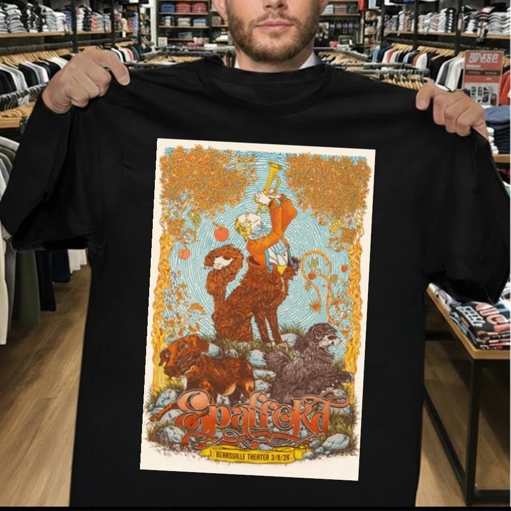 Spafford March 8 2026 Bearsville Theater Show Poster Shirt