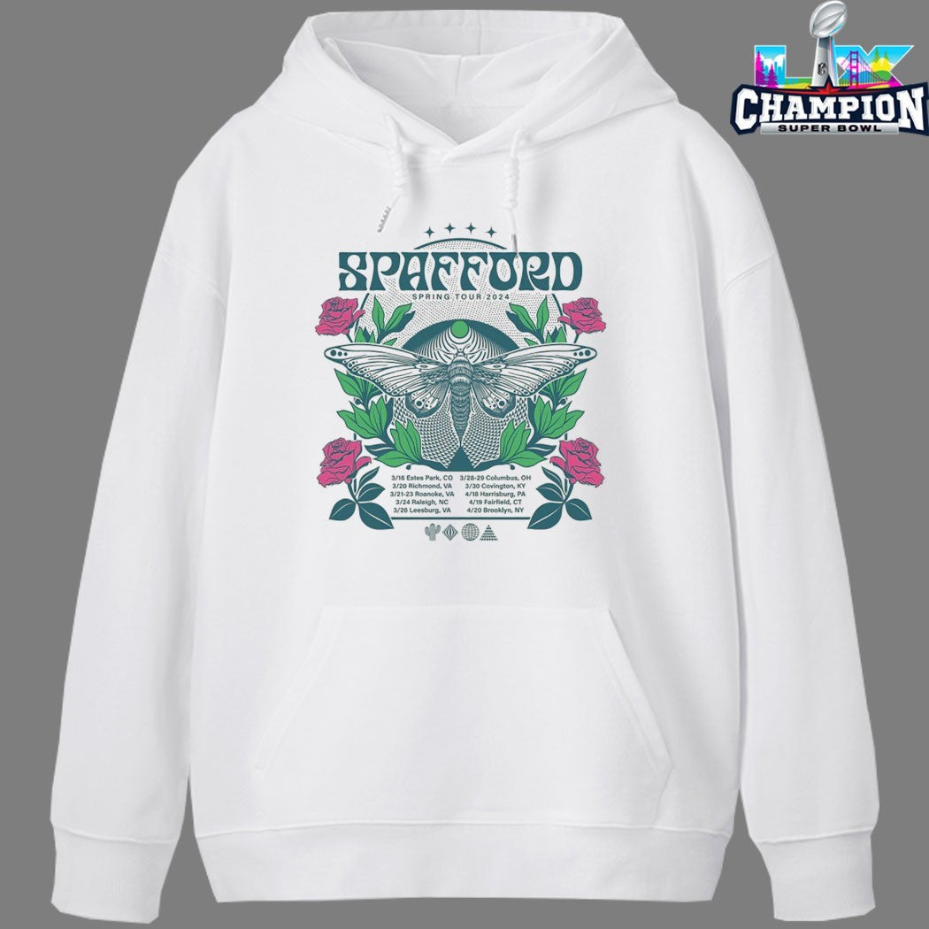 Spafford Spring Tour 2024 Month Rose T-Shirts