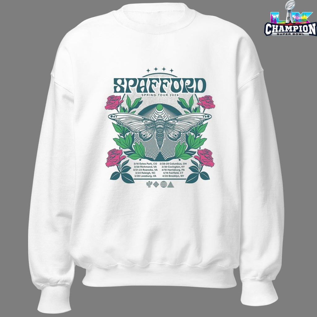 Spafford Spring Tour 2024 Month Rose T-Shirts