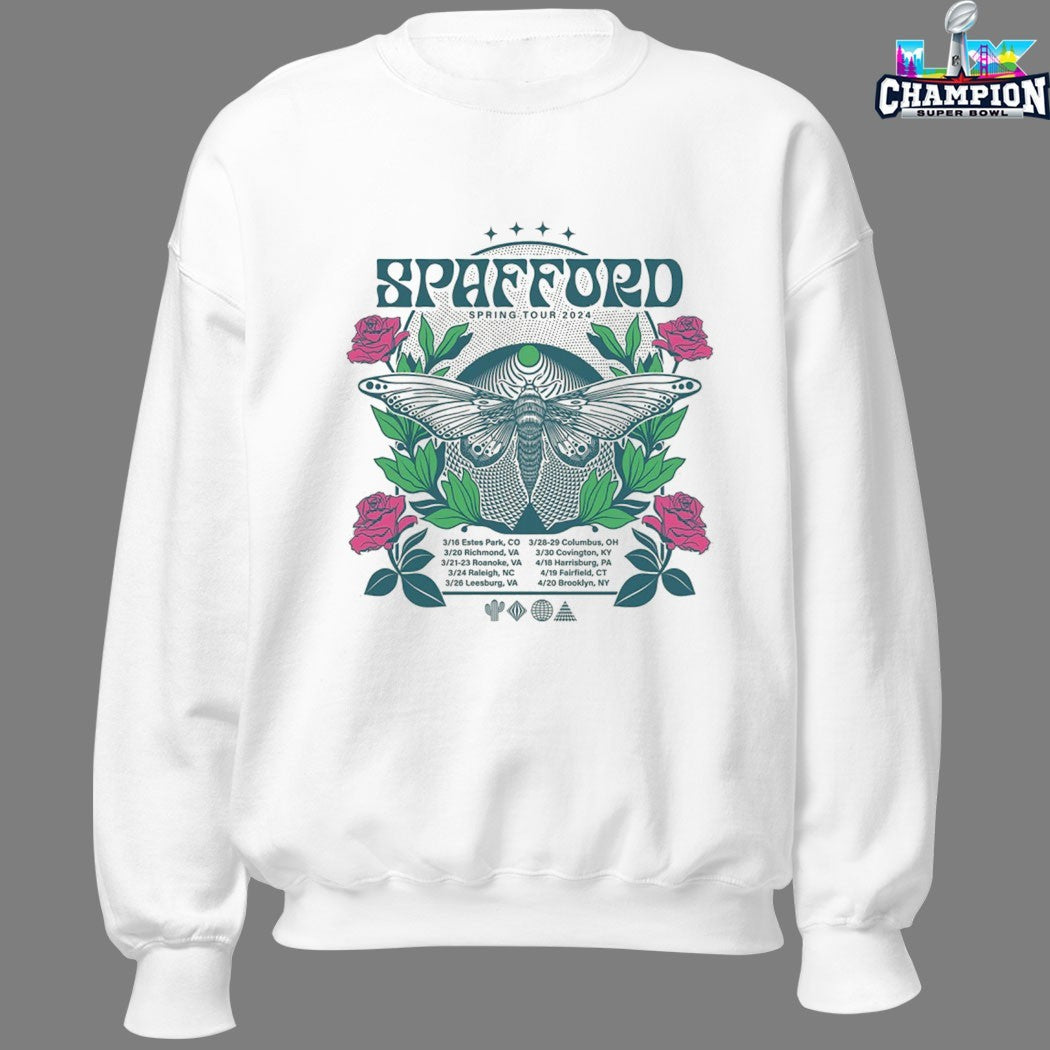Spafford Spring Tour 2024 Month Rose T-Shirts