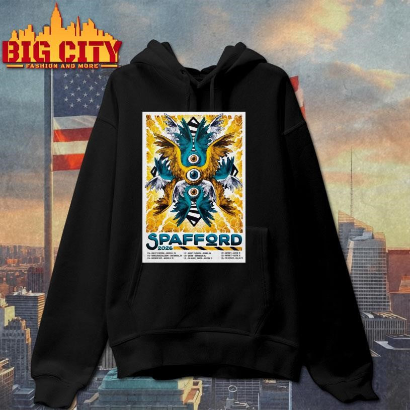 Spafford Winter Jan 2026 Tour Poster Shirt