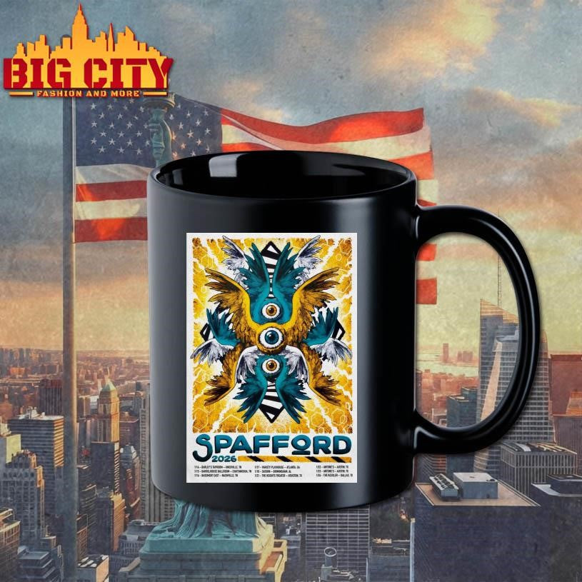 Spafford Winter Jan 2026 Tour Poster Shirt