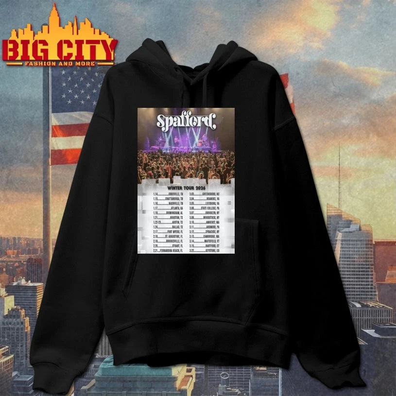 Spafford Winter Tour 2026 Poster shirt