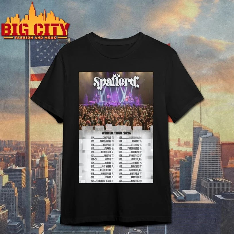 Spafford Winter Tour 2026 Poster shirt