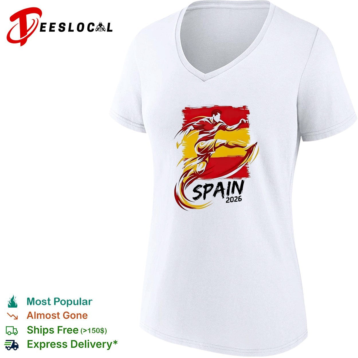 Spain 2026 soccer shirt