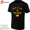 Spain vs The World FIFA World Cup 2026 having flag shirt