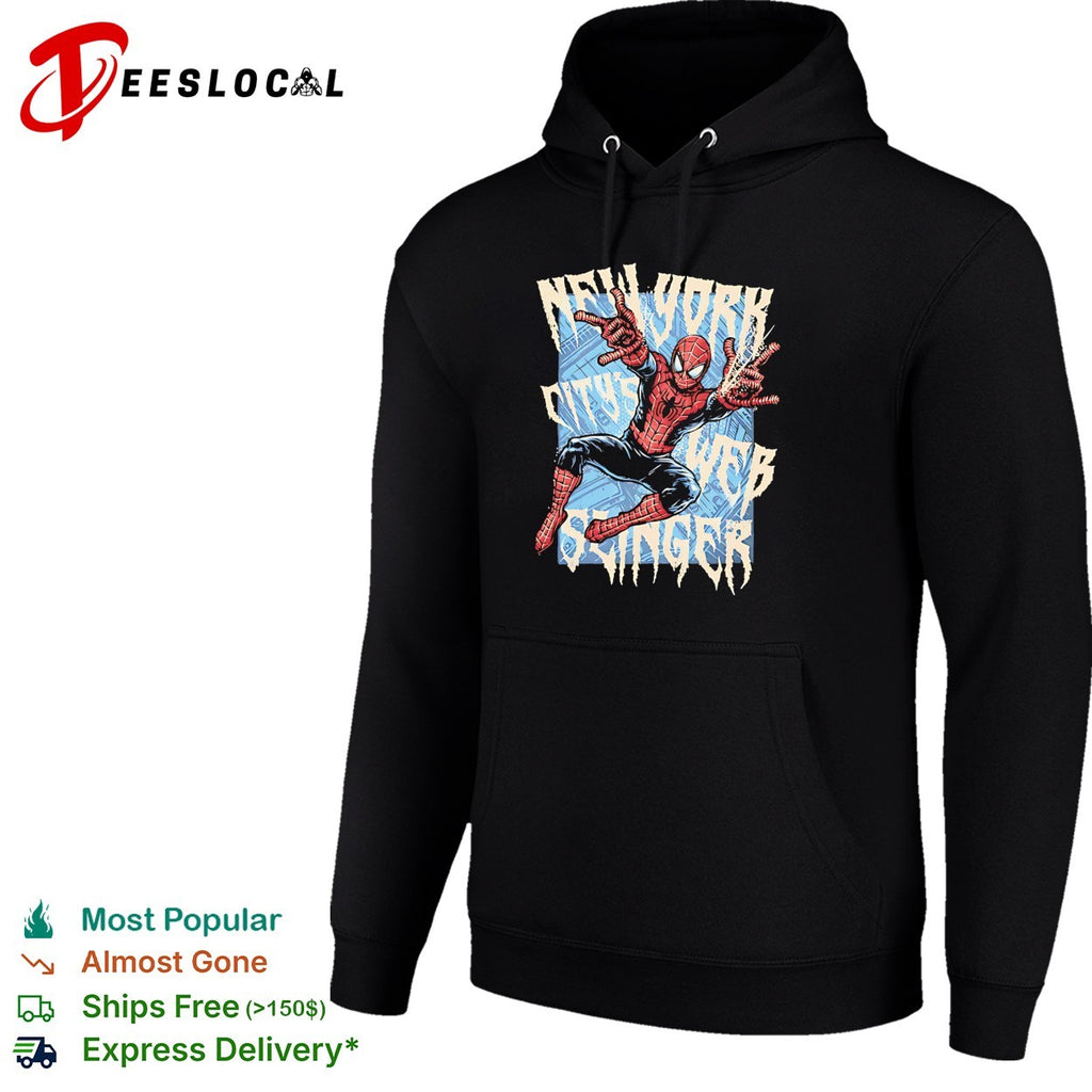 Spider-Man New York Citys Web Slinger Marvel Comics Superhero Action Movie shirt