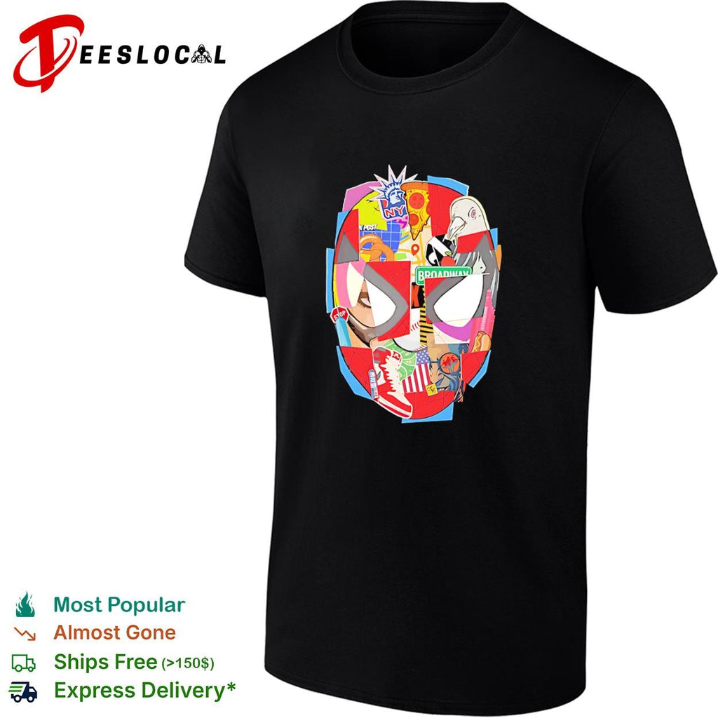 Spider-Man Urban Web Hero Collage shirt