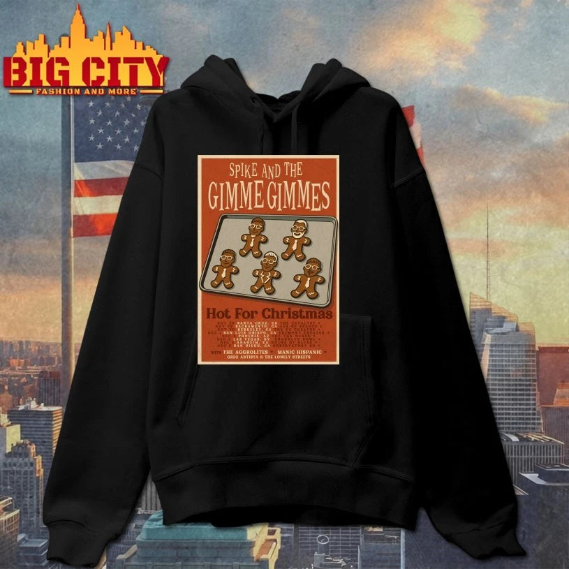 Spike And The Gimme Gimmes Hot For Christmas 2025 Tour Poster shirt