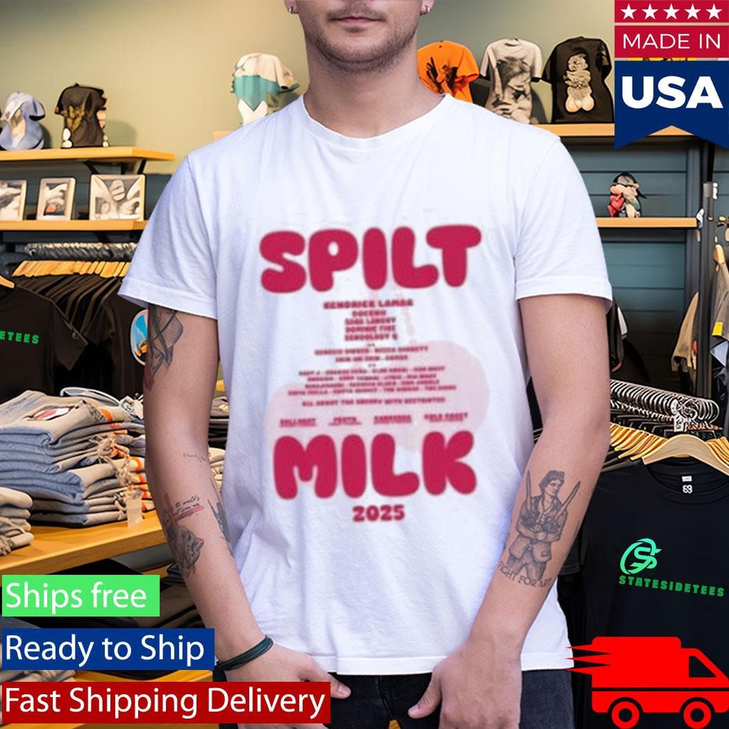 Spilt Milk Festival 2025 Cherry Tour shirt