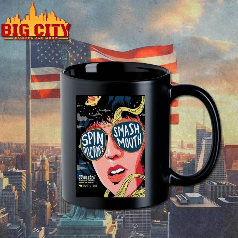 Spin Doctors With Smash Mouth Apr 30 2026 BeFly Hall In Belo Horizonte Brazil Poster t-shirt