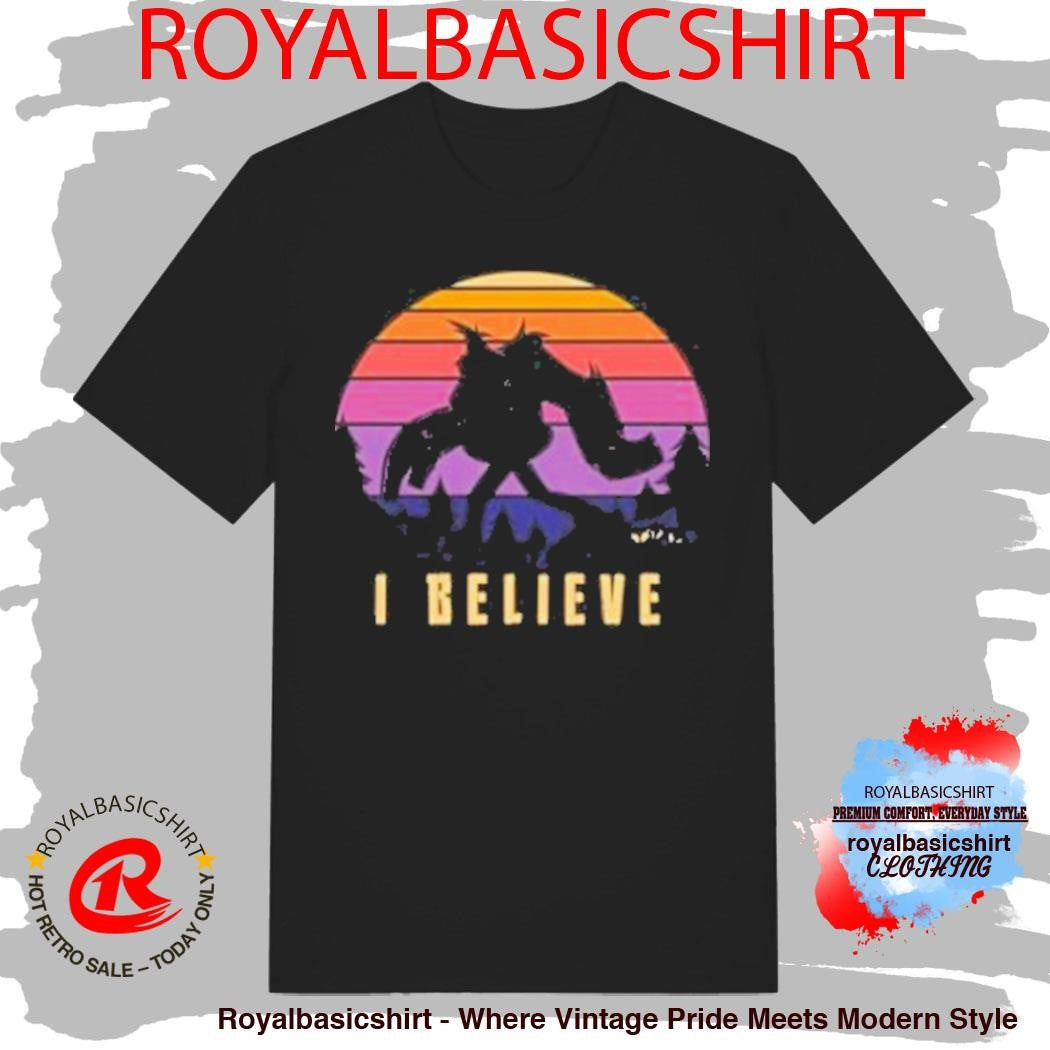 Spindlehorse Bigfoot I Believe T-Shirt