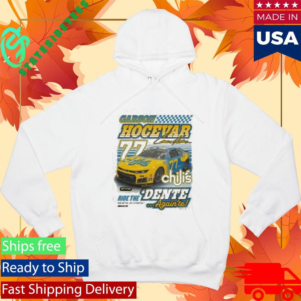 Spire Motorsports #77 Carson Hocevar Chili’s Throwback T-Shirt