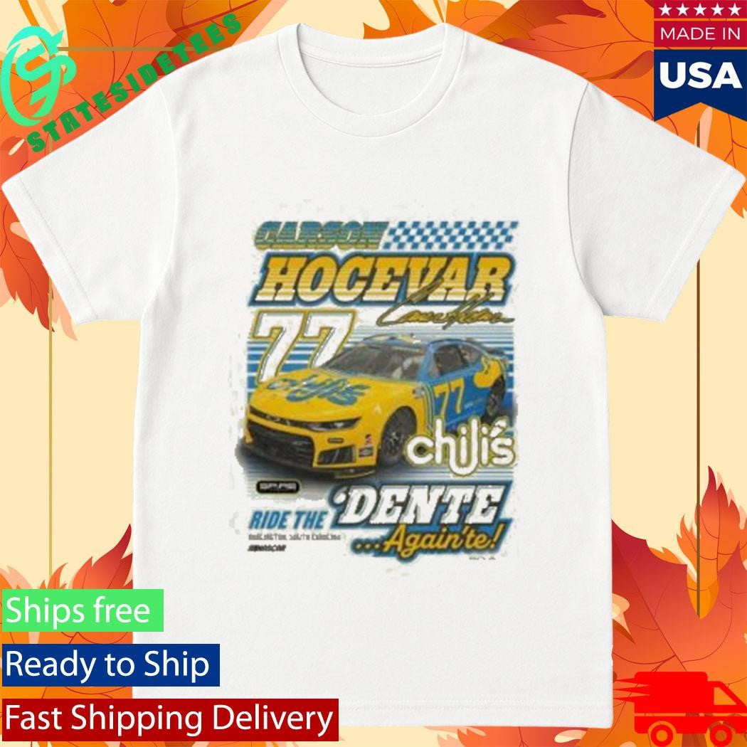 Spire Motorsports #77 Carson Hocevar Chili’s Throwback T-Shirt