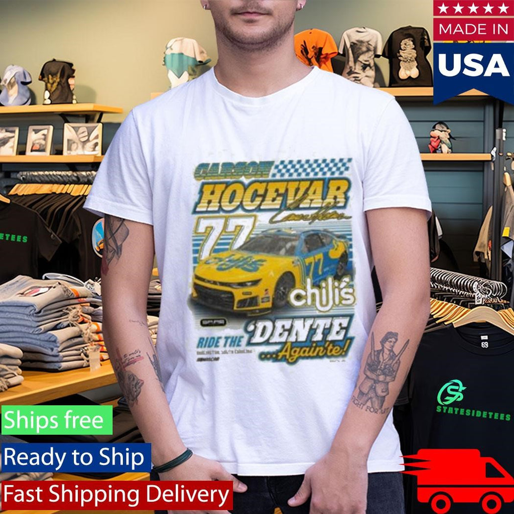 Spire Motorsports #77 Carson Hocevar Chili’s Throwback T-Shirt