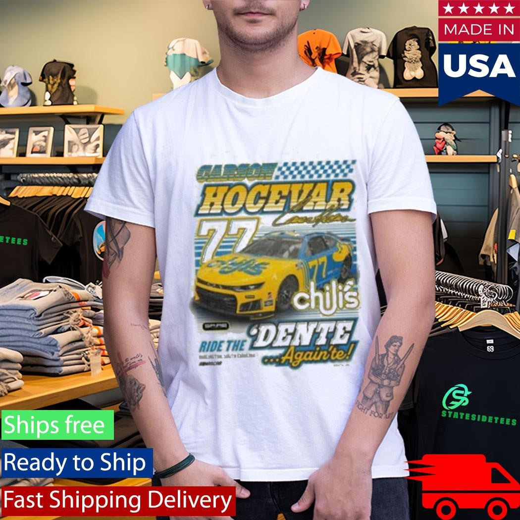 Spire Motorsports #77 Carson Hocevar Chili’s Throwback T-Shirt