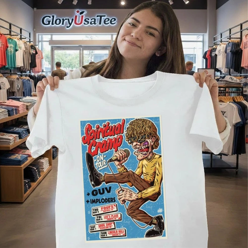 Spiritual Cramp World Tour 2026 Poster Shirt