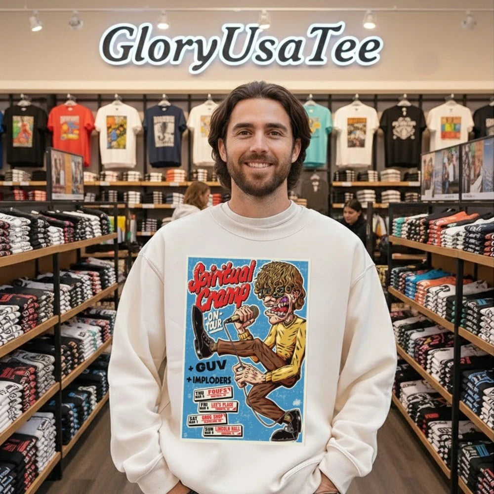 Spiritual Cramp World Tour 2026 Poster Shirt