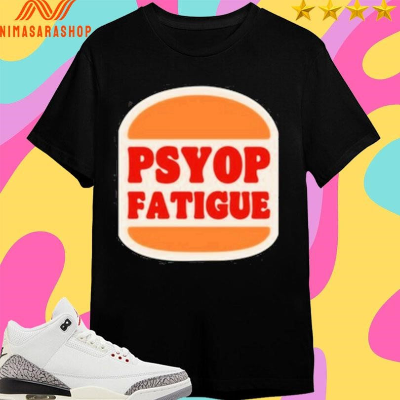 Spiritual Lock PSYOP Fatigue Burger Shirts