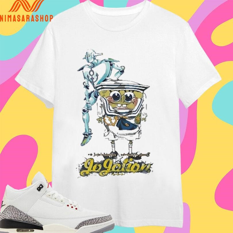 Sponge Jojo Jojo’s Bizarre Adventure Part 8 Jojolion Shirts
